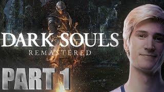 xQc Plays Dark Souls Remastered with Chat | Part 1