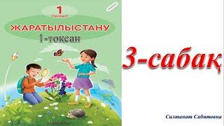 1 сынып жаратылыстану 3 сабақ Өсімдіктердің негізгі бөліктері