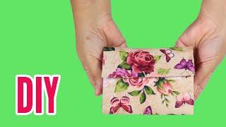 Making a DIY Wallet with Foam and Fabric