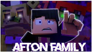 "The Afton Family" | FNAF Minecraft Animated Music Video(Song By @APAngryPiggy )