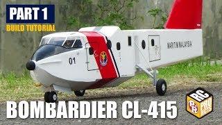 Bombardier CL-415 RC Plane Build Video Part 1