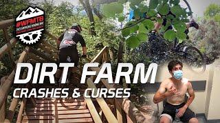 Dirt Farm MTB (aka Black Mountain) - Crashes & Cursed Cameras