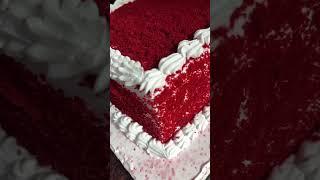 Red velvet #shortvideo #cake design #birthdaycakeideas #home-baking