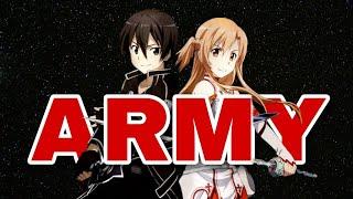 Sword Art Online (Aincrad) AMV -  Army