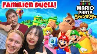 Mario Party mit meinem Japanischen Schwiegervater und Risa!