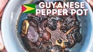 Guyanese PEPPER POT recipe | Delicious Guyanese Recipes | Guyanese Food