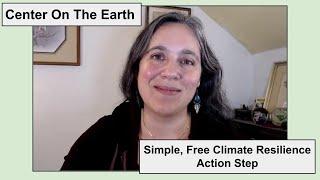 Center on the Earth- & Simple Action Step