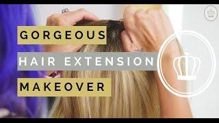 Gorgeous Hair Extension Makeover! | The Lauren Ashtyn Collection