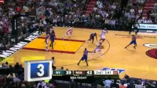 Miami Heat's Top 10 Plays vs. New York Knicks (01/27/2012)