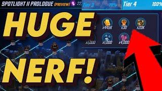 T4 REWARDS NERFED! Spotlight Raid 2 IS GARBAGE! MARVEL Strike Force