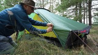 Hilleberg Akto model 2022 Setup National Park Kennemerland