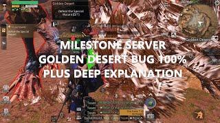 LIFEAFTER | MILESTONE SERVER | GOLDEN DESERT BUG 100% AUTO SS| + GUIDE