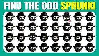 Find The Odd One Out - Sprunki Incredibox Edition| 40 Levels| Sprunki Quiz