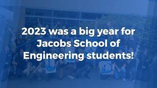 2023 Jacobs School of Engineering Student Highlights