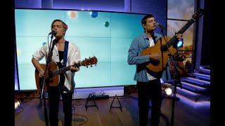 Gustaf & Viktor Norén - Walk With You - live at Nyhetsmorgon