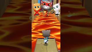 Talking tom gold run funny fails  #shorts #youtubeshorts #tomgoldrun #funnyfails