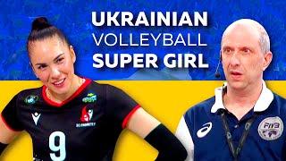 Ukrainian won the heart of a volleyball referee! Julia Gerasimova Bravo!