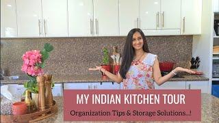 Kitchen Organization Ideas | Indian Kitchen Tour