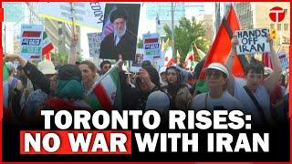 Canadians Rally Against U.S. Strikes on Iran in Toronto | The Express Tribune