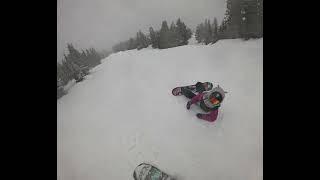 Timberline Laps #burton #girlswhosnowboard #mthood #snowboarding #timberline #oregon #snow