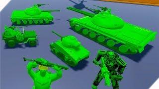 БИТВА ИГРУШЕЧНЫХ СОЛДАТ В КОМНАТЕ. НОВЫЕ СОЛДАТИКИ - Attack on Toys