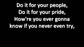 The Script - "Hall Of Fame" Lyrics