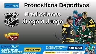 Miércoles 12 "Pronósticos Deportivos" #nhl #hockey #nhlpicks #pronosticosnhl #apuestas