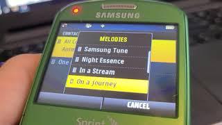 Samsung Reclaim ringtones (melodies)
