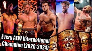 Every AEW International Champion (2022-2024)