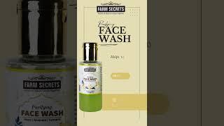 Purifying face wash #herbal #natural #organic #skincare #facewash #facewashforpimples #beauty