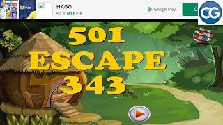 [Walkthrough] Classic Door Escape level 343 - 501 Room escape 343 - Complete Game