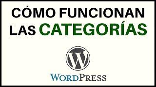  Qué son y Cómo funcionan las CATEGORÍAS en WORDPRESS