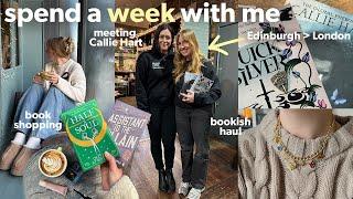 Spend a week with me  Book shopping in Edinburgh, Quicksilver event & meeting Callie Hart