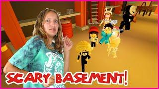 HIDING IN THE BASEMENT!