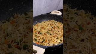 HEALTHY VEG FRIED RICE | VEG FRIED RICE WITHOUT SAUCE | VEG FRIED RICE RECIPE | SHORTS