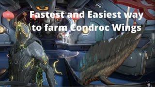 Fastest and Easiest Way To Farm Condroc Wings - Warframe (Still works)