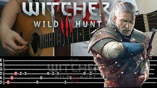 How to play WITCHER 3 Wild Hunt guitar +TAB