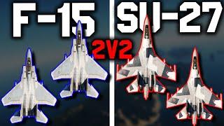 F-15 Vs Su-27 How To Tag Team! | WarThunder