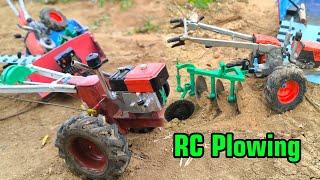 Driving RC Tractor Go To Plow The Fields, |RC Tractor Plowing|
