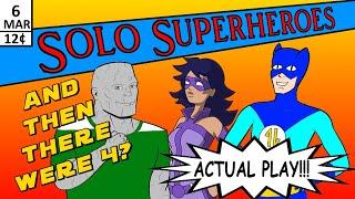 Solo RPG Superheroes Actual Play Issue 6 ( Tricube Tales )