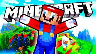 Mario Plays Minecraft