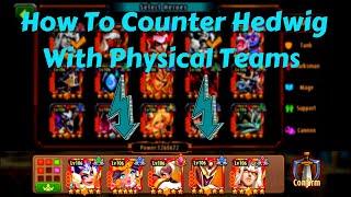 Magic Rush : How To Beat Hedwig Physical team with Free & Legend Heroes