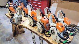 The Chainsaw Collection! What is Each Chainsaw Used for?