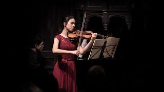 Sophie Branson and Devrim Oezbek perform Grieg Sonata for violin and piano No.3, 1st mvt