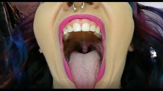 Tonsils and Talking #mouth #tongue #uvula