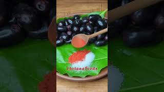 Spiced Jamun Fruit నేరేడు ఉప్పు కారం ఎవరికి ఇష్టం? Alla Neredu Pandu | Java Plum | Black Plum