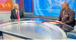 President Joseph Boakai Interviews with VOA in Washington DC | LiberianPeople