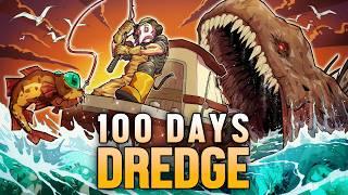 I Spent 100 Days in DREDGE - The Iron Rig... Here's What Happened!