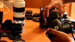 Canon Pro Lenses and Speedlites: What's connected to my Canon 7D.