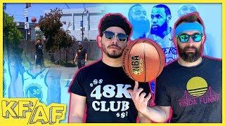 Can Nick Beat Andy at Basketball? - KF/AF